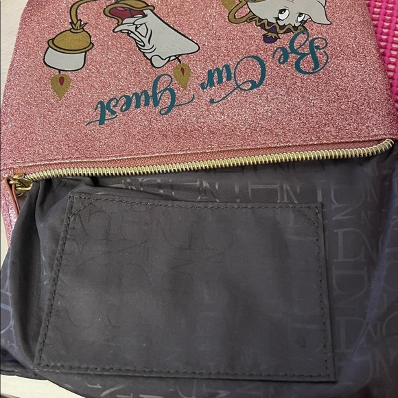 DISNEY X DANIELLE NICOLE BEAUTY & THE BEAST COSMETIC POUCH - Picture 5 of 6